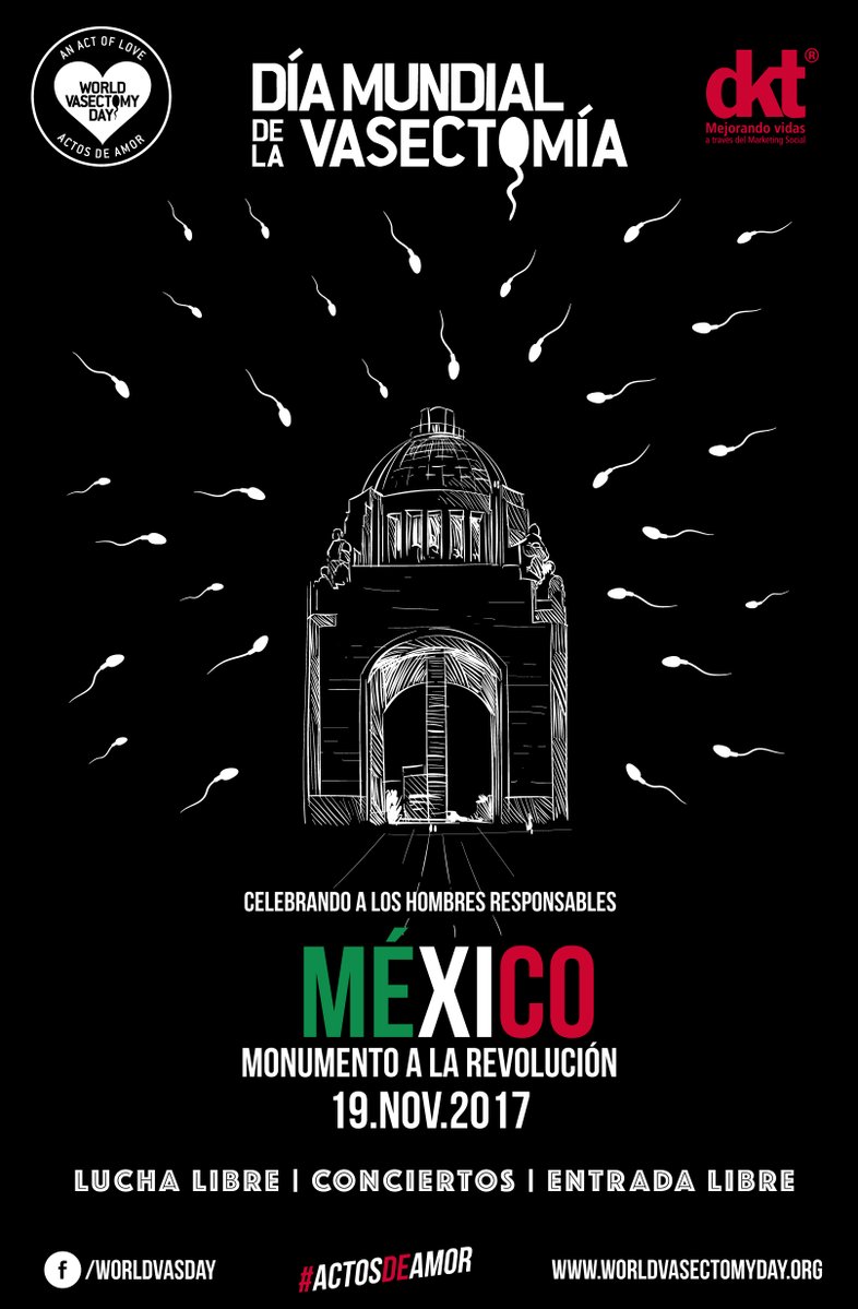 vasctomiaday México será la sede mundial de la vasectomía