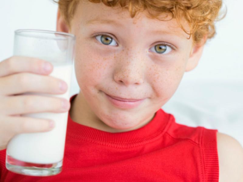 Lácteos benéficos para la salud infantil