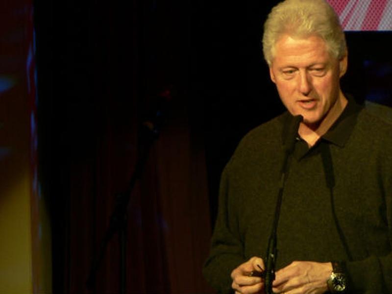 Bill Clinton está feliz con este nuevo estilo de vida