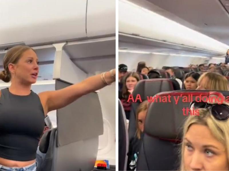 Mujer alucina en pleno vuelo tras ataque de ansiedad