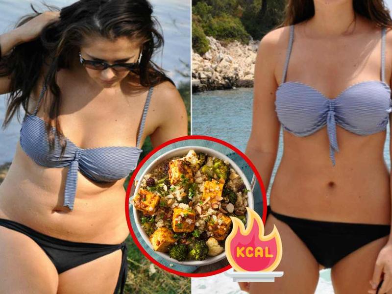 Mujer logra bajar de peso después de saber qué es la dieta mediterránea.
