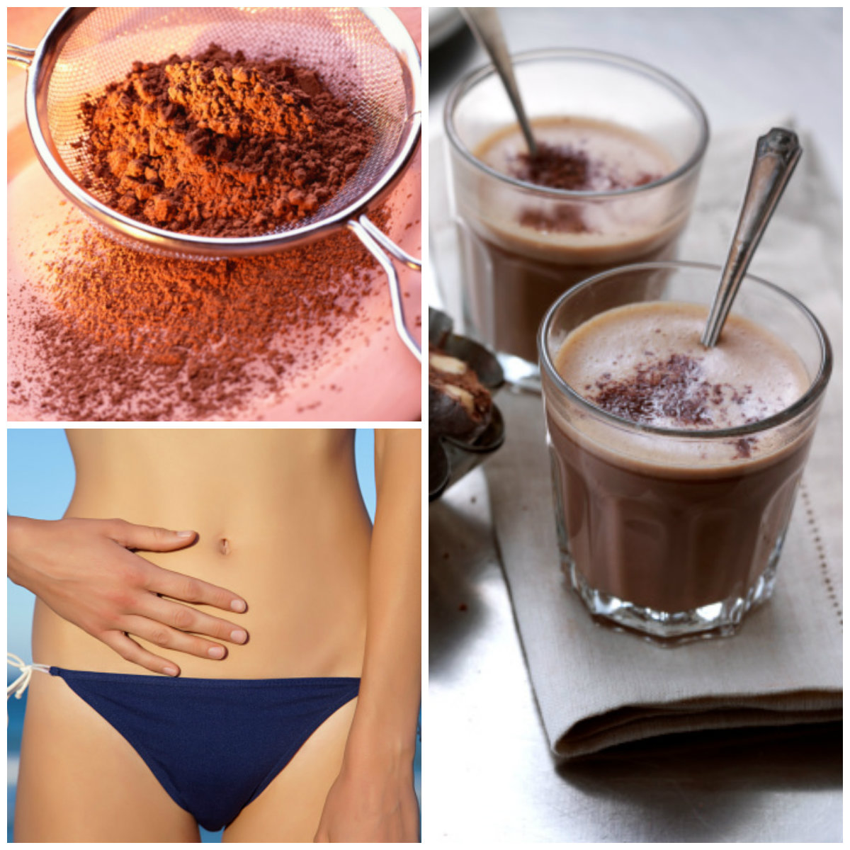 5 bebidas con cacao que te ayudan a perder peso
