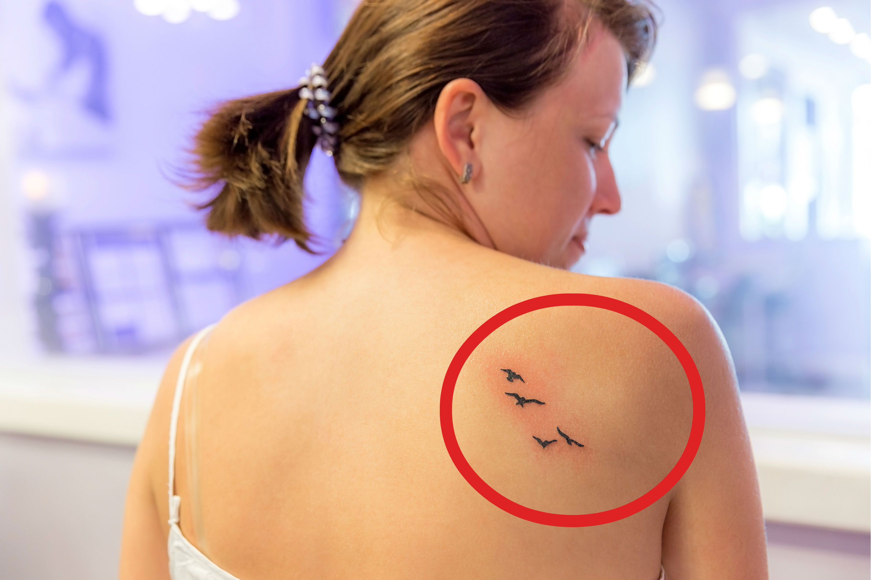 Cómo curar un tatuaje infectado?