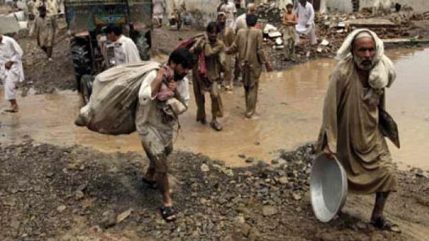 Las inundaciones de Pakistán han provocado devastación y alertas de enfermedades en la zona.