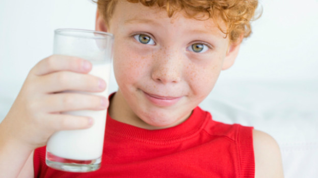Lácteos benéficos para la salud infantil