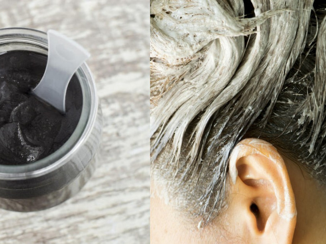 Principiante Mínimo toxicidad Cómo hacer tinte casero para el cabello de color negro intenso (libre de  químicos)