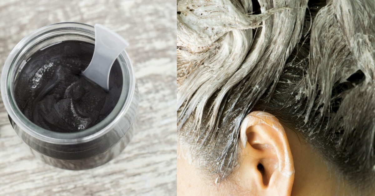 Principiante Mínimo toxicidad Cómo hacer tinte casero para el cabello de color negro intenso (libre de  químicos)