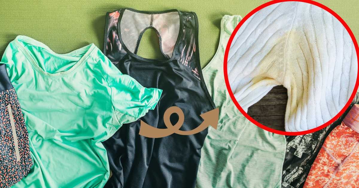 Un truco de TikTok muestra cómo quitar las manchas de sudor en la ropa