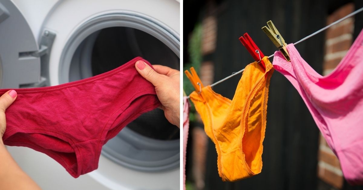 Truco infalible para evitar que tu ropa interior se aguade al lavarla