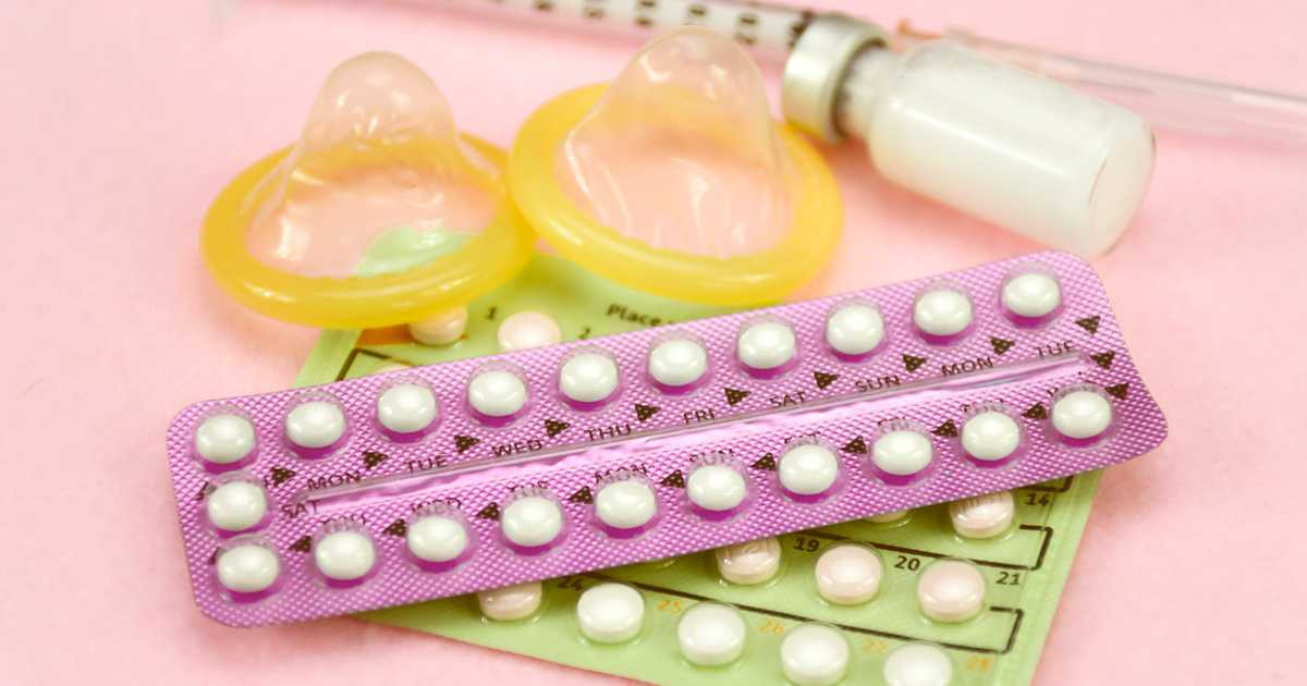 Pastillas anticonceptivas, condones e inyección anticonceptiva