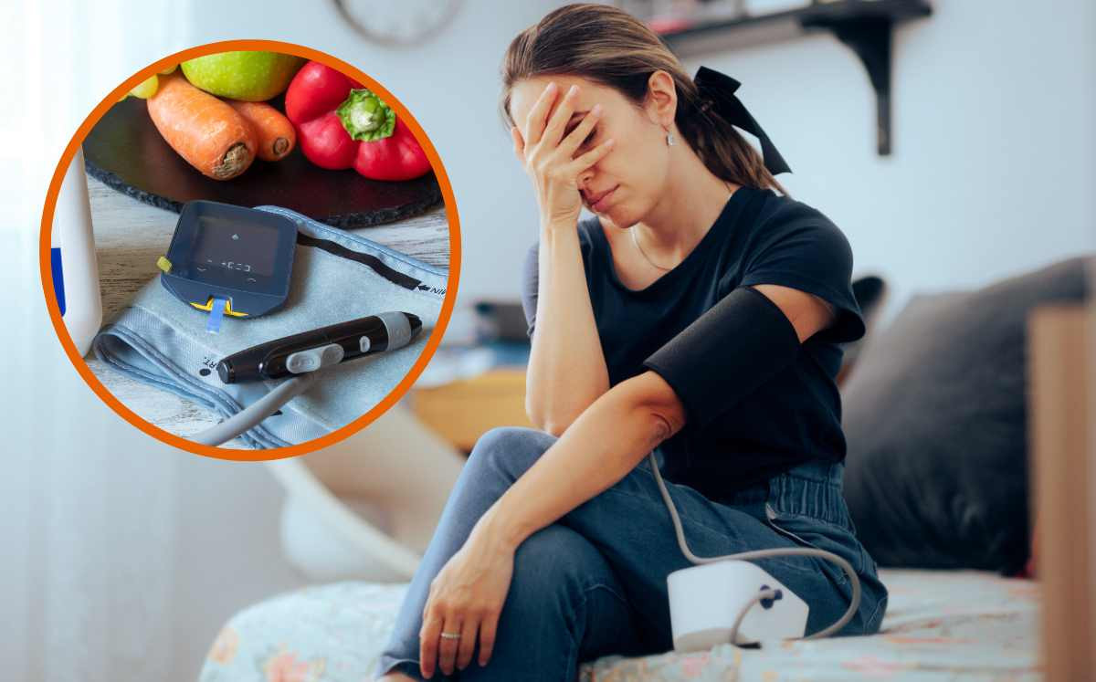 Mujer con hipertensión no conoce 10 alimentos que la controlan.
